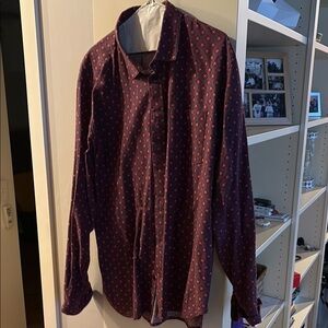 Marc By Marc Jacobs Faded Wine 🍷 Casual Button Down Shirt